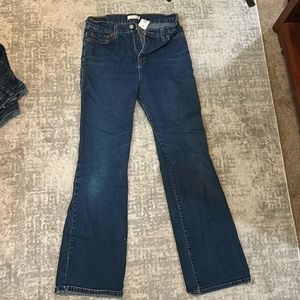 Levi boot cut jeans